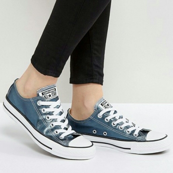 converse metallic blue 2converse metallic blue